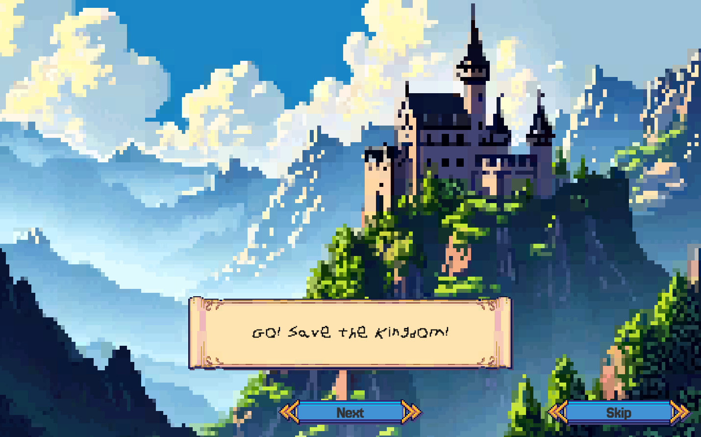 The game introduction